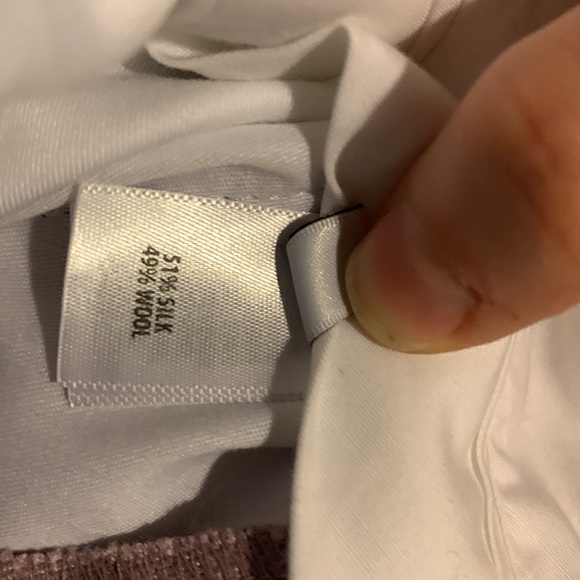 St John NWT silk and wool dream wide leg trouser pants. - Picture 4 of 5